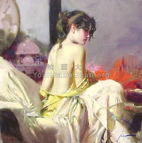 Pino Daeni painting - 皮诺·丹尼尔